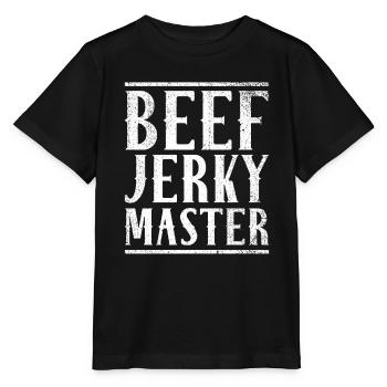 Beef Jerky Gift Beef Jerky Lover - Stanley/Stella MINI CREATOR Kids’ T-Shirt - black - Front - Mikhail (115cm)