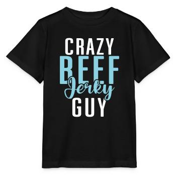 Beef Jerky Gift Beef Jerky Lover - Stanley/Stella MINI CREATOR Kids’ T-Shirt - black - Front - Mikhail (115cm)