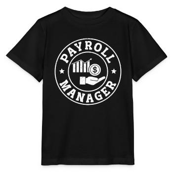 Finance and Accounting Payroll - Stanley/Stella MINI CREATOR Kids’ T-Shirt - black - Front - Mikhail (115cm)