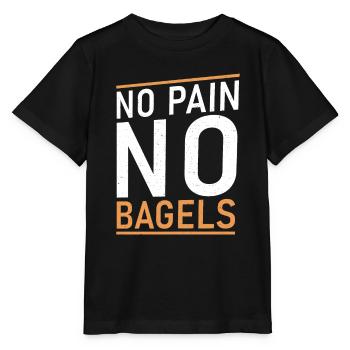 Cadeaux Bagel Bagel Lover - T-shirt bio MINI CREATOR Stanley/Stella Enfant - noir - Devant - Mikhail (115cm)