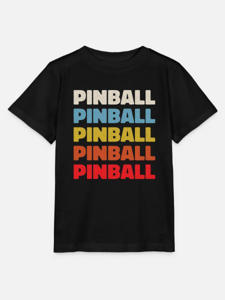 Pinball - Stanley/Stella Kinder T-Shirt MINI CREATOR  - Schwarz