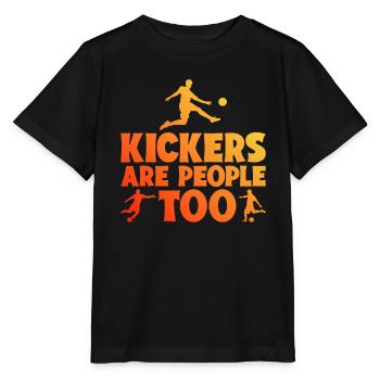 Kickers Are People Too 28 - Stanley/Stella MINI CREATOR Kids’ T-Shirt - black - Front - Mikhail (115cm)