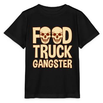 Food Truck Gangster 4 - Stanley/Stella MINI CREATOR Kids’ T-Shirt - black - Front - Mikhail (115cm)