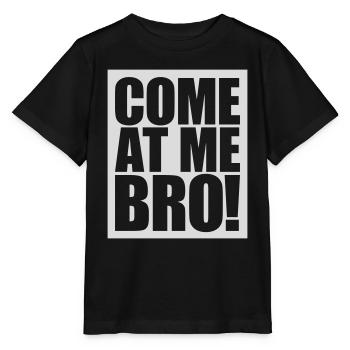 Viens à moi bro - T-shirt bio MINI CREATOR Stanley/Stella Enfant - noir - Devant - Mikhail (115cm)