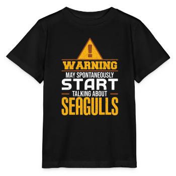 Mouette - T-shirt bio MINI CREATOR Stanley/Stella Enfant - noir - Devant - Mikhail (115cm)