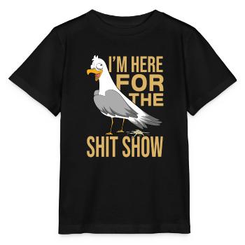 Mouette - T-shirt bio MINI CREATOR Stanley/Stella Enfant - noir - Devant - Mikhail (115cm)