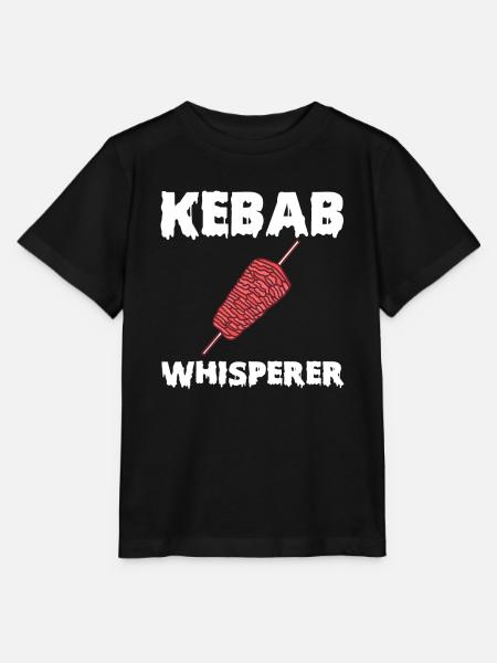 Kebab Flüsterer - Stanley/Stella Kinder T-Shirt MINI CREATOR  - Schwarz