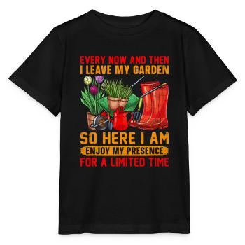 Gardening Lifestyle Plant Lovers Planting - Stanley/Stella MINI CREATOR Kids’ T-Shirt - black - Front - Mikhail (115cm)