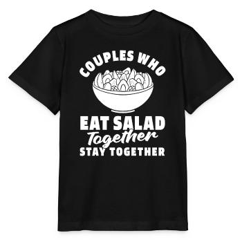 Salade de légumes Paire de légumes - T-shirt bio MINI CREATOR Stanley/Stella Enfant - noir - Devant - Mikhail (115cm)