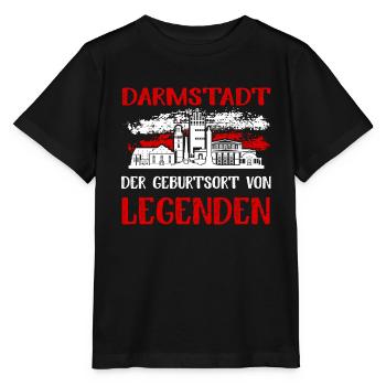 Darmstadt Der Geburtsort Von Legenden - Stanley/Stella Kinder T-Shirt MINI CREATOR  - Schwarz - Vorne - Mikhail (115cm)