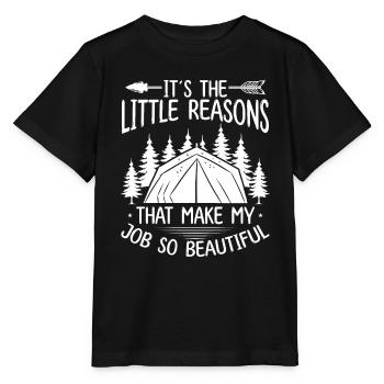 Scouting Girl Scout Leader Scouting Boy Scouts - Stanley/Stella MINI CREATOR Kids’ T-Shirt - black - Front - Mikhail (115cm)