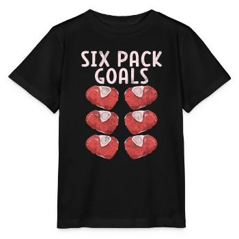 Steak Lover Steak Cadeau - T-shirt bio MINI CREATOR Stanley/Stella Enfant - noir - Devant - Mikhail (115cm)