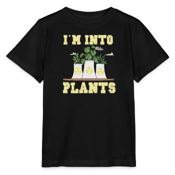 Centrale nucléaire Énergie nucléaire Energies renouvelables - T-shirt bio MINI CREATOR Stanley/Stella Enfant - noir - Devant - Mikhail (115cm)