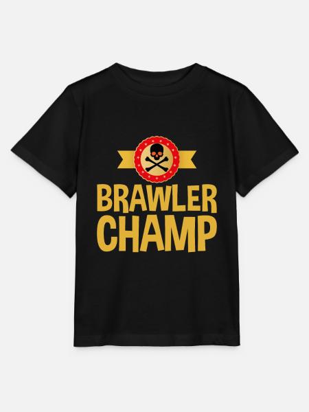 Brawler Champ 2 - Stanley/Stella Kinder T-Shirt MINI CREATOR  - Schwarz