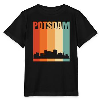 Potsdam Skyline - Stanley/Stella MINI CREATOR Kids’ T-Shirt - black - Front - Mikhail (115cm)