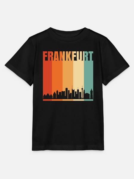 Frankfurt - Stanley/Stella Kinder T-Shirt MINI CREATOR  - Schwarz