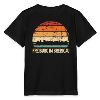 Freiburg - Stanley/Stella Kinder T-Shirt MINI CREATOR  - Schwarz - Vorne - Mikhail (115cm)
