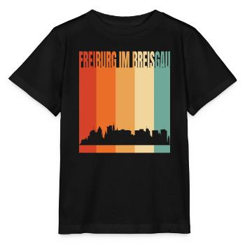 Freiburg - Stanley/Stella Kinder T-Shirt MINI CREATOR  - Schwarz - Vorne - Mikhail (115cm)