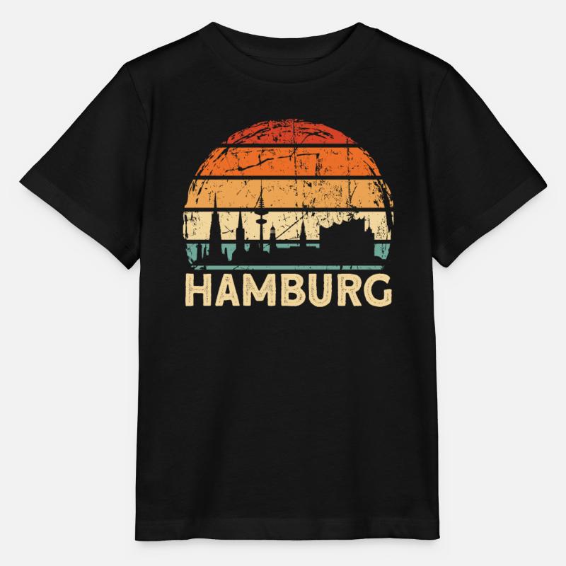 Hamburg - Stanley/Stella Kinder T-Shirt MINI CREATOR - Schwarz