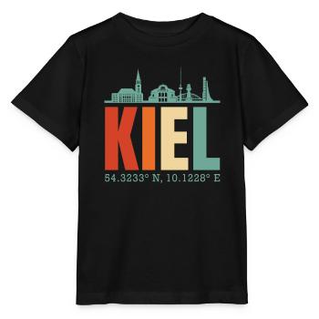 Kiel - Stanley/Stella Kinder T-Shirt MINI CREATOR  - Schwarz - Vorne - Mikhail (115cm)