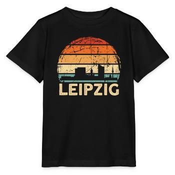 Leipzig - Stanley/Stella Kinder T-Shirt MINI CREATOR  - Schwarz - Vorne - Mikhail (115cm)