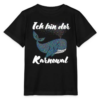 Fastnacht - Karneval - Karnewal - Wortspiel - Stanley/Stella Kinder T-Shirt MINI CREATOR  - Schwarz - Vorne - Mikhail (115cm)