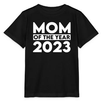 Mother of the Year 2023 - Stanley/Stella MINI CREATOR Kids’ T-Shirt - black - Front - Mikhail (115cm)