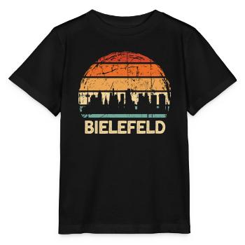 Bielefeld - Stanley/Stella Kinder T-Shirt MINI CREATOR  - Schwarz - Vorne - Mikhail (115cm)