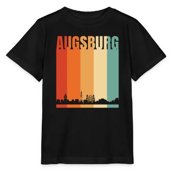 Augsburg - Stanley/Stella Kinder T-Shirt MINI CREATOR  - Schwarz - Vorne - Mikhail (115cm)