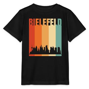 Bielefeld - Stanley/Stella Kinder T-Shirt MINI CREATOR  - Schwarz - Vorne - Mikhail (115cm)