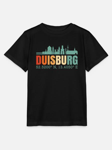 Duisburg - Stanley/Stella Kinder T-Shirt MINI CREATOR - Schwarz