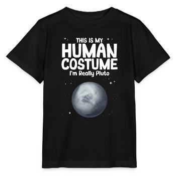 Pluton - T-shirt bio MINI CREATOR Stanley/Stella Enfant - noir - Devant - Mikhail (115cm)