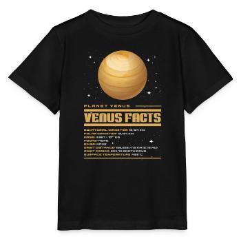 Venus - Stanley/Stella Kinder T-Shirt MINI CREATOR  - Schwarz - Vorne - Mikhail (115cm)