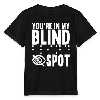 Blind visual impairment - Stanley/Stella MINI CREATOR Kids’ T-Shirt - black - Front - Mikhail (115cm)
