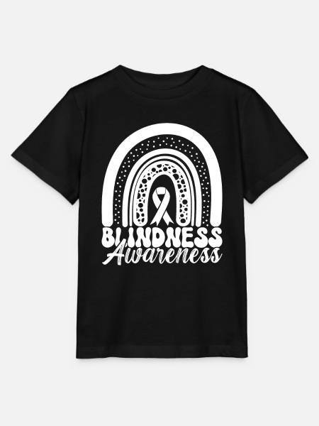 Blind Sehbehinderung - Stanley/Stella Kinder T-Shirt MINI CREATOR - Schwarz