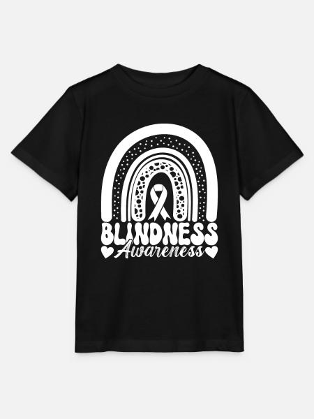 Blind Sehbehinderung - Stanley/Stella Kinder T-Shirt MINI CREATOR - Schwarz