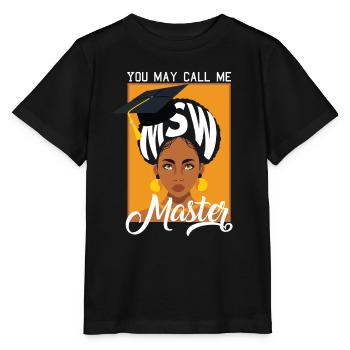 Black American Cultures Pride Histoies HBC - Stanley/Stella MINI CREATOR Kids’ T-Shirt - black - Front - Mikhail (115cm)