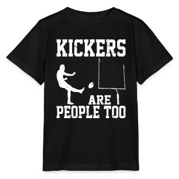 Kickers Are People Too 31 - Stanley/Stella MINI CREATOR Kids’ T-Shirt - black - Front - Mikhail (115cm)