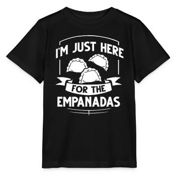 Empanada Argentinien Teigtasche Spanien - Stanley/Stella Kinder T-Shirt MINI CREATOR  - Schwarz - Vorne - Mikhail (115cm)