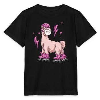 Inline Skating Inline Skating Gift - Stanley/Stella MINI CREATOR Kids’ T-Shirt - black - Front - Mikhail (115cm)