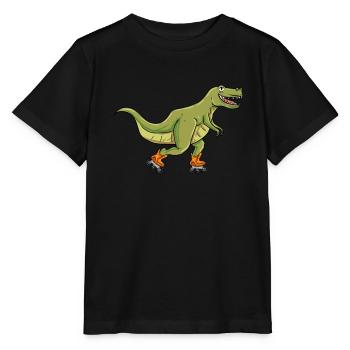 Inline Skating Inline Skating Gift - Stanley/Stella MINI CREATOR Kids’ T-Shirt - black - Front - Mikhail (115cm)