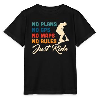 Scooter Scooter Scooter Cadeau - T-shirt bio MINI CREATOR Stanley/Stella Enfant - noir - Devant - Mikhail (115cm)