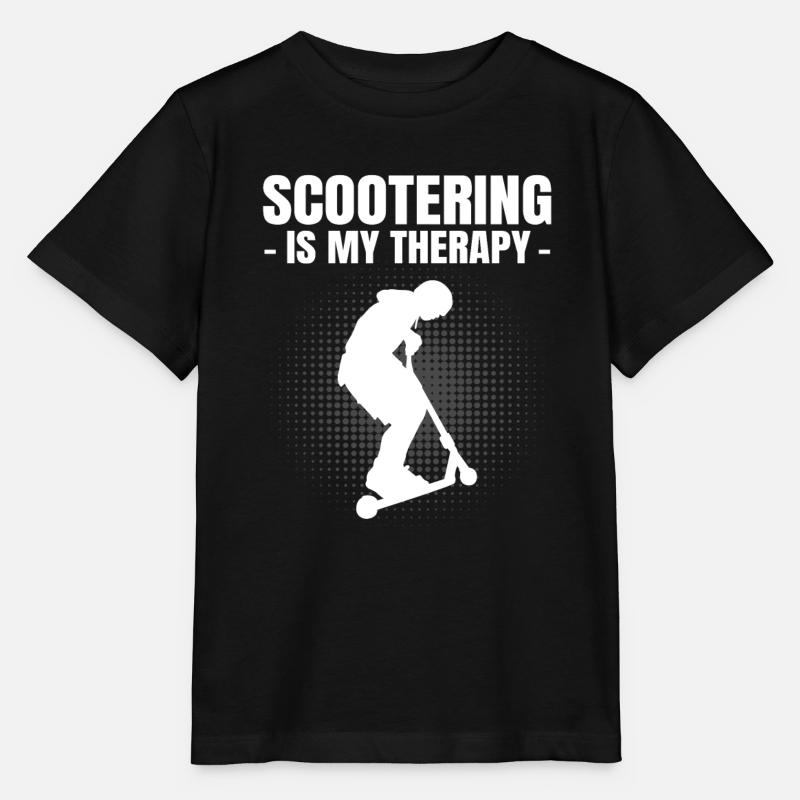 Scooter Scooter Scooter Cadeau - T-shirt bio MINI CREATOR Stanley/Stella Enfant - noir