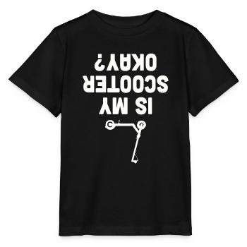 Scooter Scooter Scooter Gift - Stanley/Stella MINI CREATOR Kids’ T-Shirt - black - Front - Mikhail (115cm)
