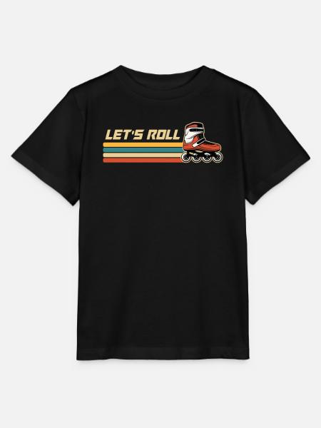 Inlineskating Inlineskater Geschenk - Stanley/Stella Kinder T-Shirt MINI CREATOR - Schwarz