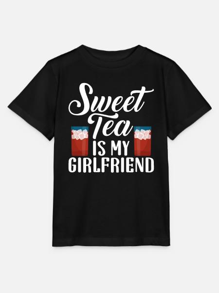 Süßer Tee Liebhaber Geschenke - Stanley/Stella Kinder T-Shirt MINI CREATOR - Schwarz