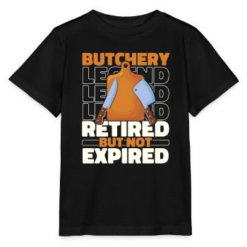 Butcher Butcher Butcher Retired - Stanley/Stella MINI CREATOR Kids’ T-Shirt - black - Front - Mikhail (115cm)
