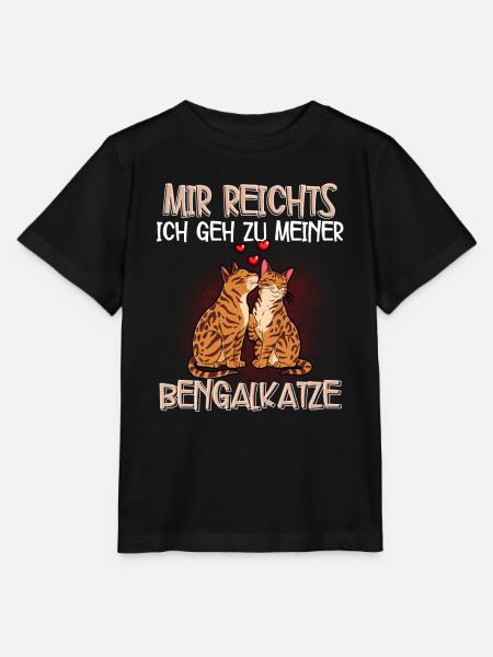 Bengalkatze - Stanley/Stella Kinder T-Shirt MINI CREATOR - Schwarz