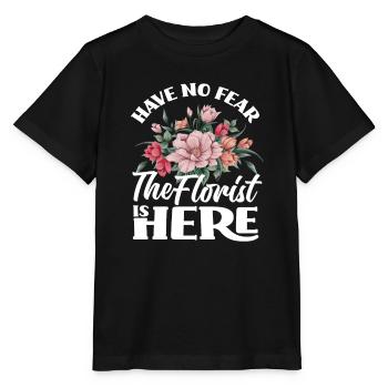 Florist Don't be afraid Florist - Stanley/Stella MINI CREATOR Kids’ T-Shirt - black - Front - Mikhail (115cm)