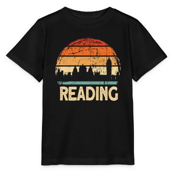 Reading - Stanley/Stella MINI CREATOR Kids’ T-Shirt - black - Front - Mikhail (115cm)